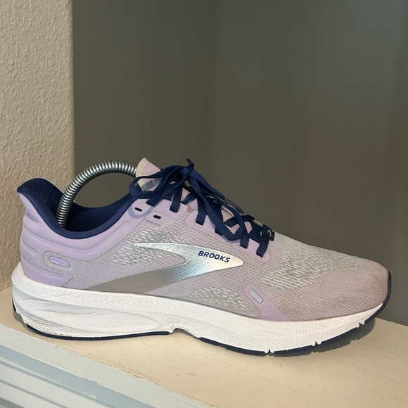 Brooks Launch 9 Shoes Athletic Running Gym Sneakers Womens Sz 9.5 Lilac Purple - Picture 5 of 12